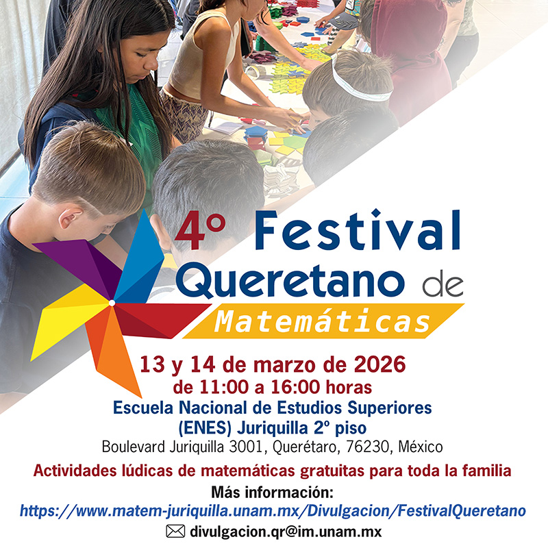 4º Festival Queretano de Matemáticas