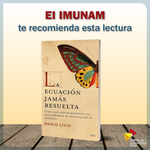 El IMUNAM te recomienda esta lectura - Mario Livio